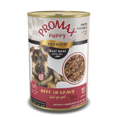 PROMAX premium Puppy canned food BEEF 400g